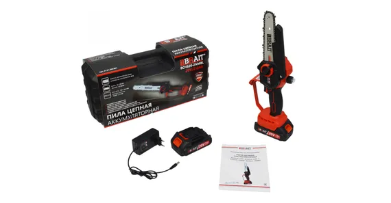 Аккумуляторная цепная пила BRAIT BCHS20-2NMBL
