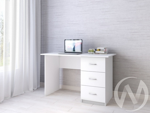 Стол письменный Сити-1 (белый)