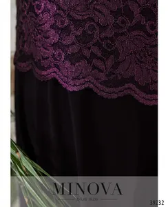 Платье 420-баклажан Minova