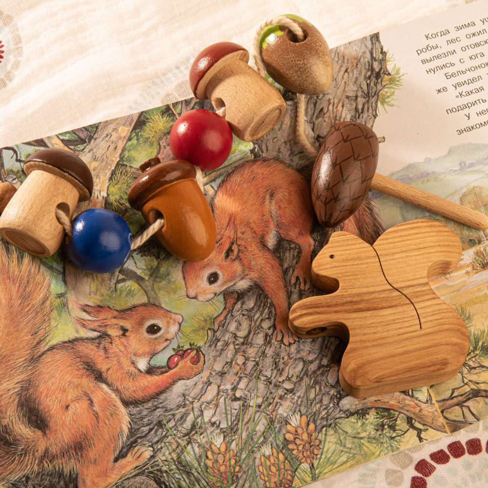 Белочка (для шнуровки "Белочкины припасы"), Леснушки