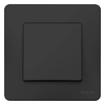 BLANCA С/У 1-клавишный ВЫКЛЮЧАТЕЛЬ (сх.1), 10А, 250В, АНТРАЦИТ