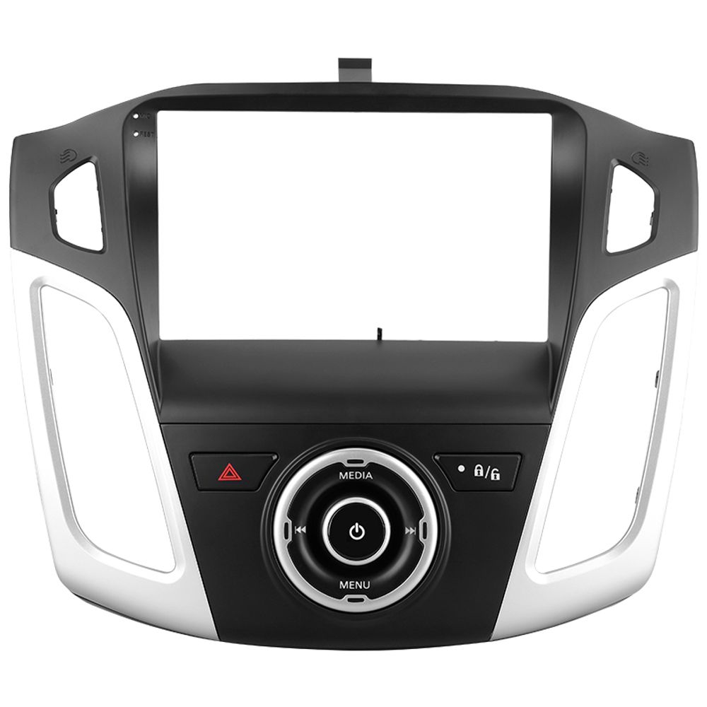 Переходная рамка для Ford Focus 3 2012-2019 (кнопки, внутри) 9.0&quot;
