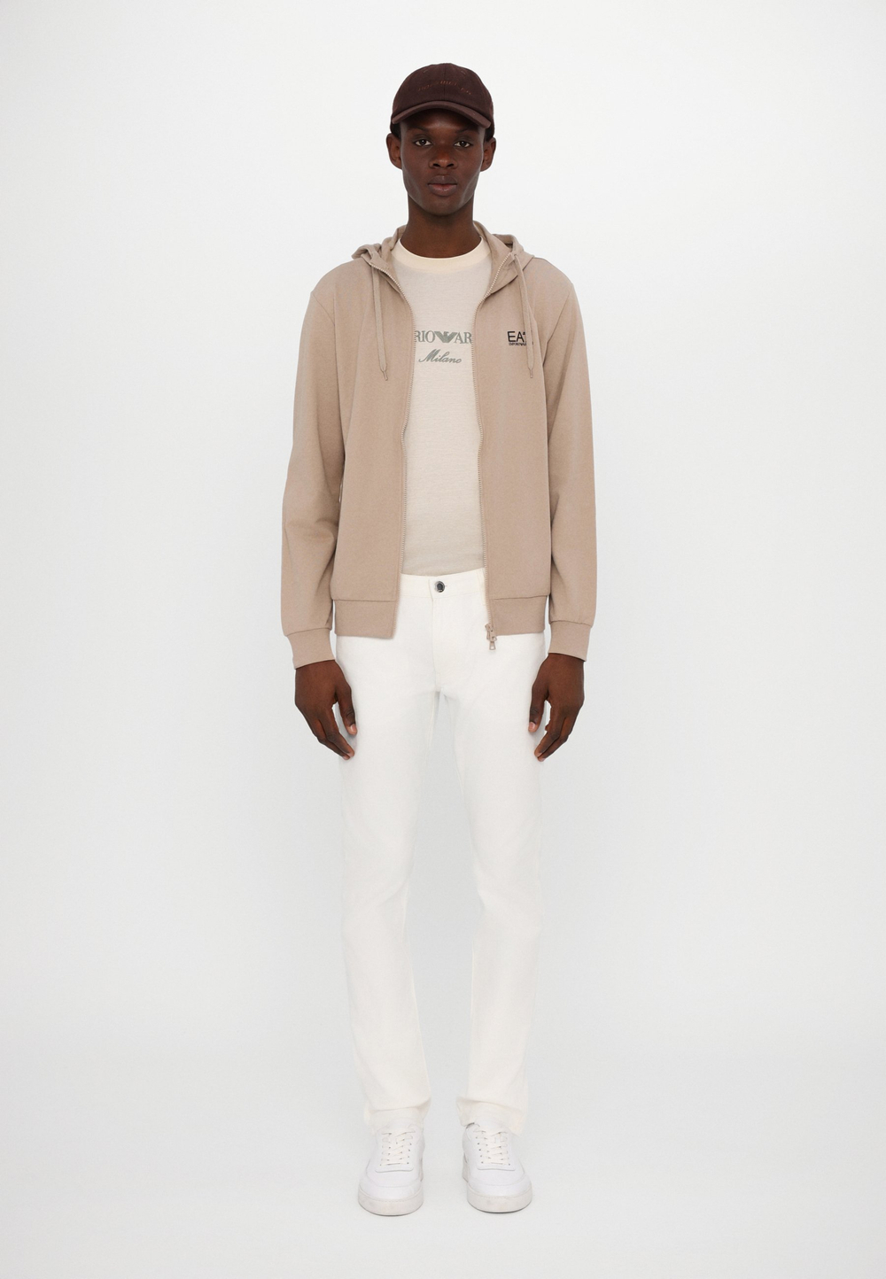 EA7 Emporio Armani UNISEX - Толстовка на молнии - Серый