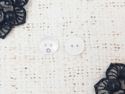 Пуговицы блузочные, d 1,2 см, 2 прокола