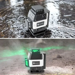 Лазерный уровень/нивелир PRACMANU MINI 16 Линий, Зеленый луч 4D+Магнитное крепление