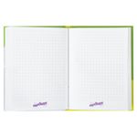 Блокнот МАЛЫЙ ФОРМАТ (110х147 мм) А6, 80 л., твердый, клетка, ЮНЛАНДИЯ, "Умный кролик", 111620