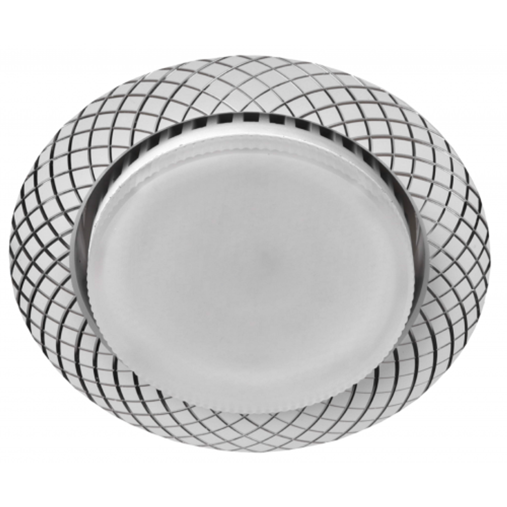 Встраиваемый светильник под лампу GX53 ЭРА KL 76 AL/WH/1 точечный белый