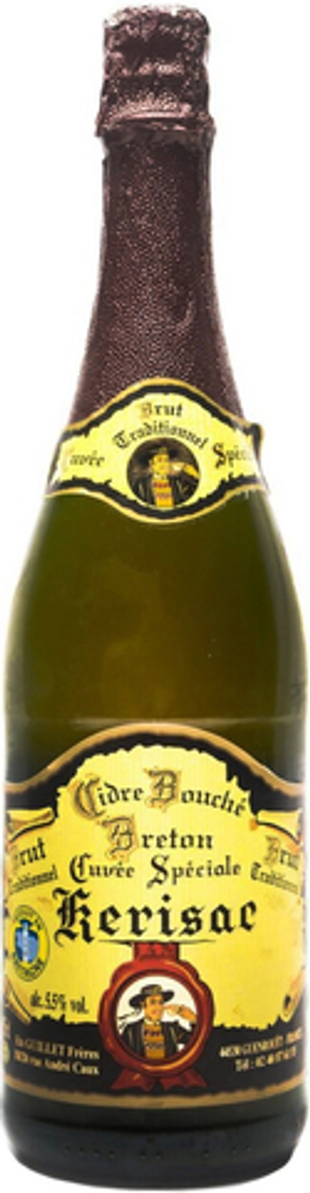 Сидр Керисак Буше Кюве Спесьяль Брют Традиционный / Cidre Cuvee Speciale Kerisac Bouche Breton Brut Traditionnel 0.75 - стекло