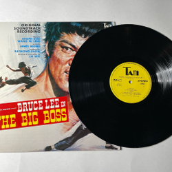 Винтажная виниловая пластинка LP Joseph Koo / Wang Fu Ling, Брюс Ли, Bruce Lee The Big Boss Большой Босс (Japan 1974) (No Obi)