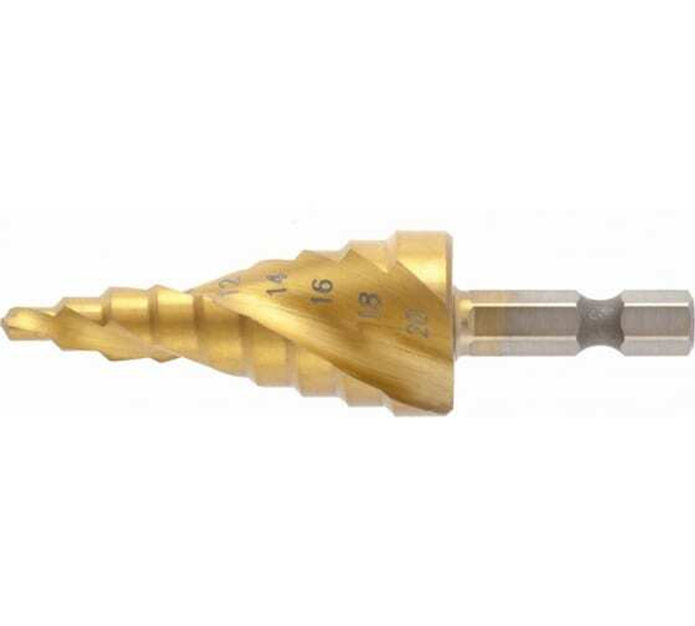 СВЕРЛО СТУПЕНЧАТОЕ MATRIX ПО МЕТАЛЛУ 4-20ММ 72356