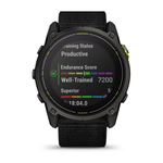 Часы Garmin Enduro 3 - 51 mm Solar Sapphire Carbon Gray DLC Titanium / Black UltraFit Nylon Strap
