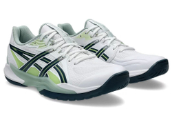 Мужские кроссовки для бадминтона/сквоша Asics Powerbreak FF - white/tranquil teal