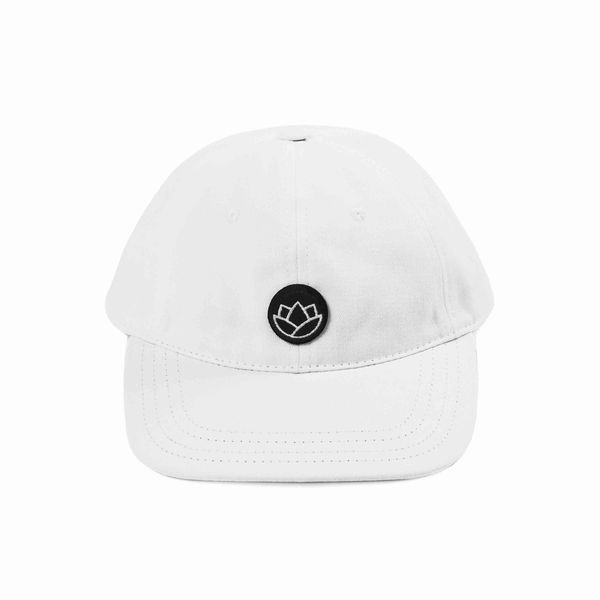 Кепка Flower классическая белая - фото 12