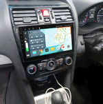 Магнитола для Subaru Levorg 1 VM 2014-2017 (без штатной камеры ЗВ, рамка большая) - FarCar DX9-9645F2A монитор 9" IPS на Android 13, 4+64Гб, CarPlay