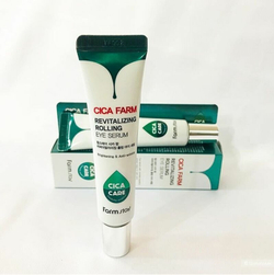 Farmstay Cica farm rolling eye serum Сыворотка для кожи вокруг глаз с центеллой азиатской - 25 мл