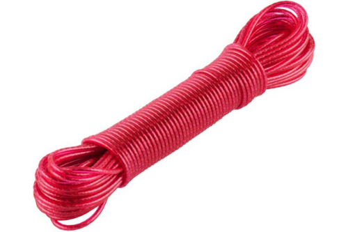 ШНУР ЗУБР СТАЛЬ СЕРДЦЕВИНА В ПЛАСТ ОПЛЕТКЕ 15М 50140-15