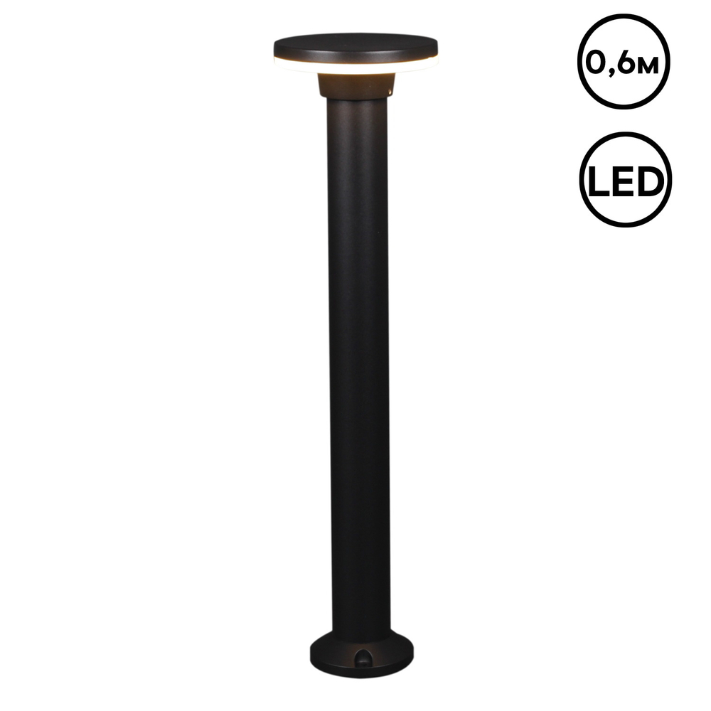 09974-0.7-001JH 0,6M LED12W BK RLOS фонарь