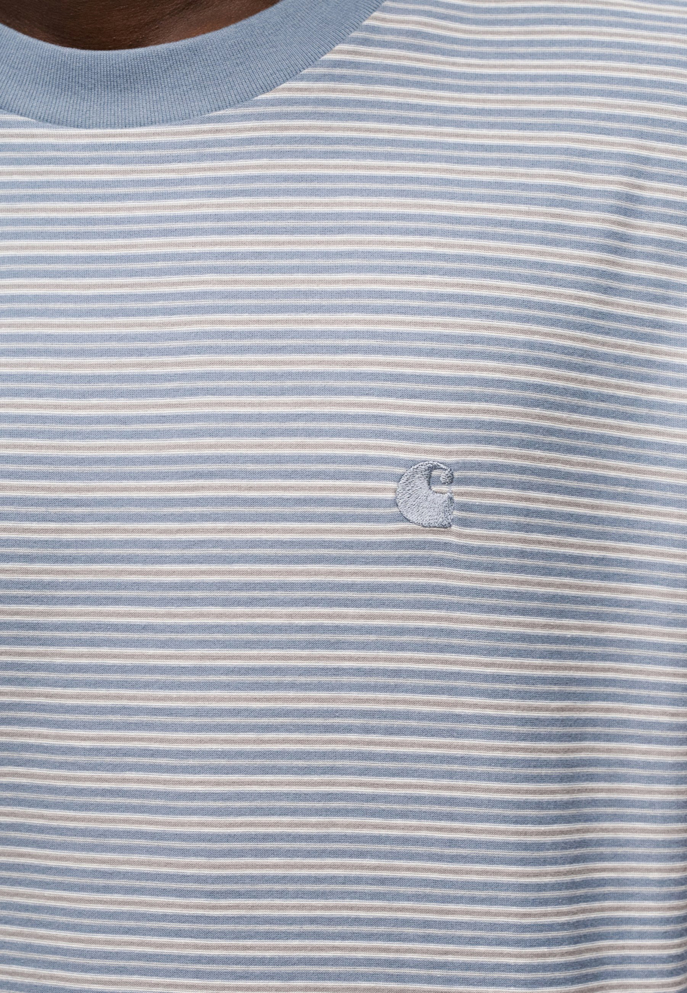 Carhartt WIP DUPREE - Футболка с принтом - Синий