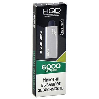 HQD ULTIMA 6000 Киви Лимон - Kiwi Lemon