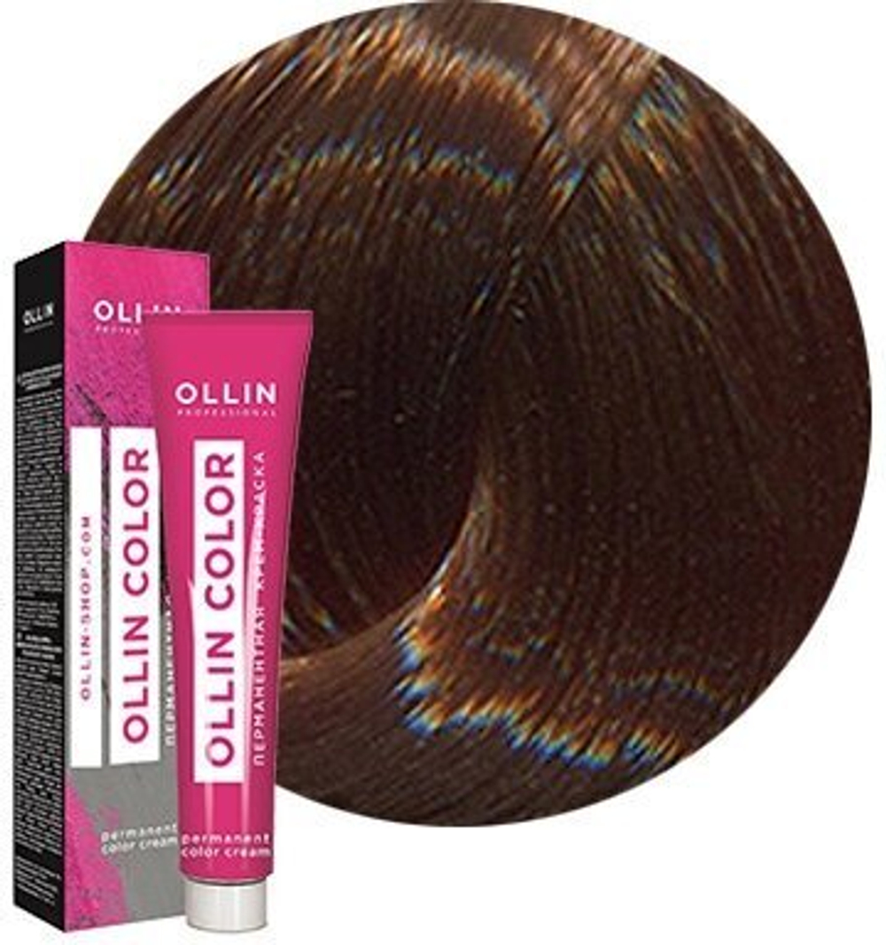 OLLIN COLOR 7/3 русый золотистый 60мл Перманентная крем-краска для волос