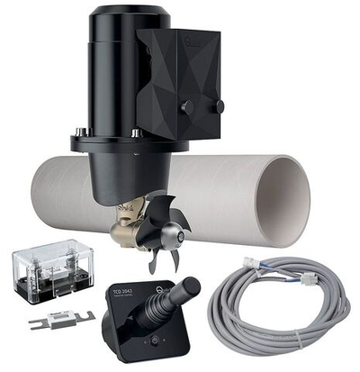 Подруливающее устройство под тоннель диаметром 110 мм, с кабелем и джойстиком, мощность 1,3 кВт, упор 25 кгс, с тоннелем в комплекте (10269055)