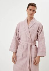 Герман (пудра) L Халат вафельный