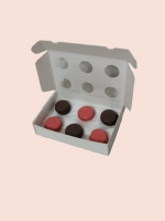 Комплект коробок для 6 моти с 6 окошками - 5 шт