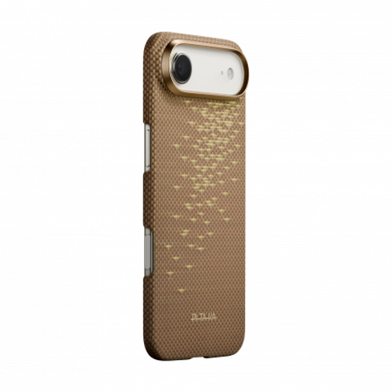 Чехол Pitaka Ultra-Slim Case (PitaTap™) для iPhone 17 Air, Golden Glint