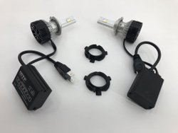 Светодиодные лампы для Kia Ceed ll 2012-18/Kia Ceed lll 2018-21 MTF Light H7 MaxBeam 5000 lm, 6000K ( к-т 2 шт. с переходниками)
