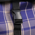 Тележка хозяйственная с сумкой (100*40*35см, колеса 21см,грузоподъемность до50 кг) синяя SYD100B-1