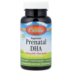 Carlson, вегетарианская пренатальная ДГК, 60 растительных капсул