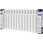 Радиатор биметаллический STOUT TITAN 500 - 14 секций (подключение боковое, цвет белый)