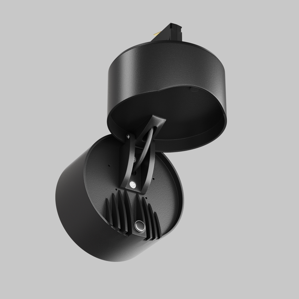 Трехфазный трековый светодиодный светильник Maytoni Alfa TR199-3-15W4K-M-B