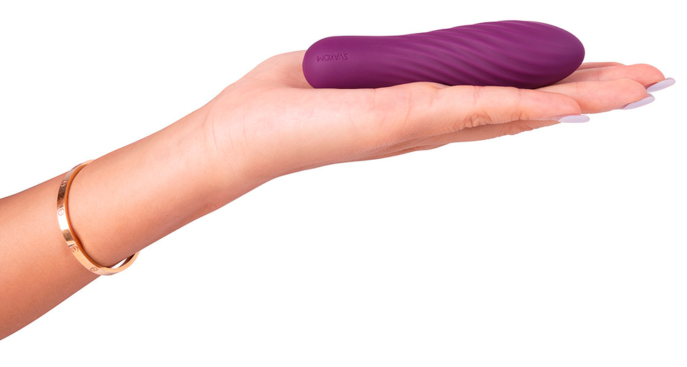 Фиолетовая вибропуля 10,6см Svakom Tulip Strong Firm Bullet Vibrator Violet S115B