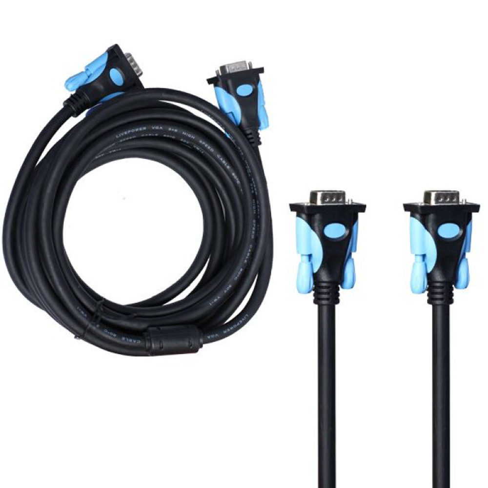 Кабель VGA-VGA V306 M/M (3+6) 3м