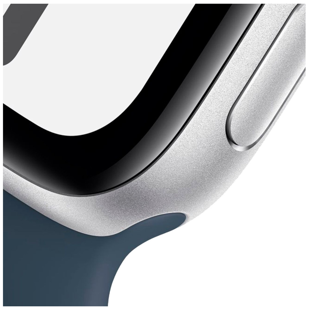 Apple Watch SE 2  (2023) GPS 40мм корпус из алюминия Silver + ремешок Blue