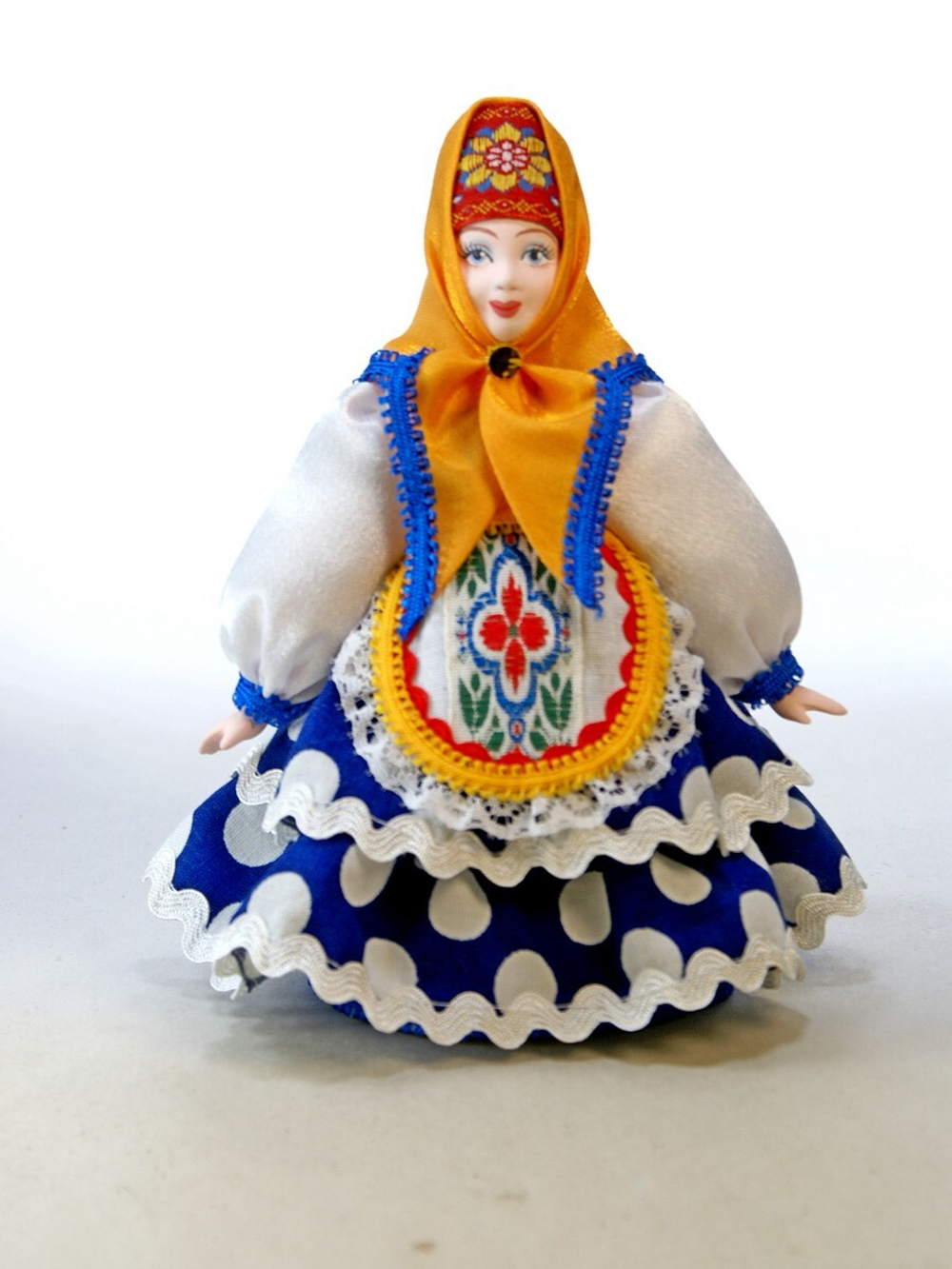 Кукла фарфоровая Русская Матрёшка