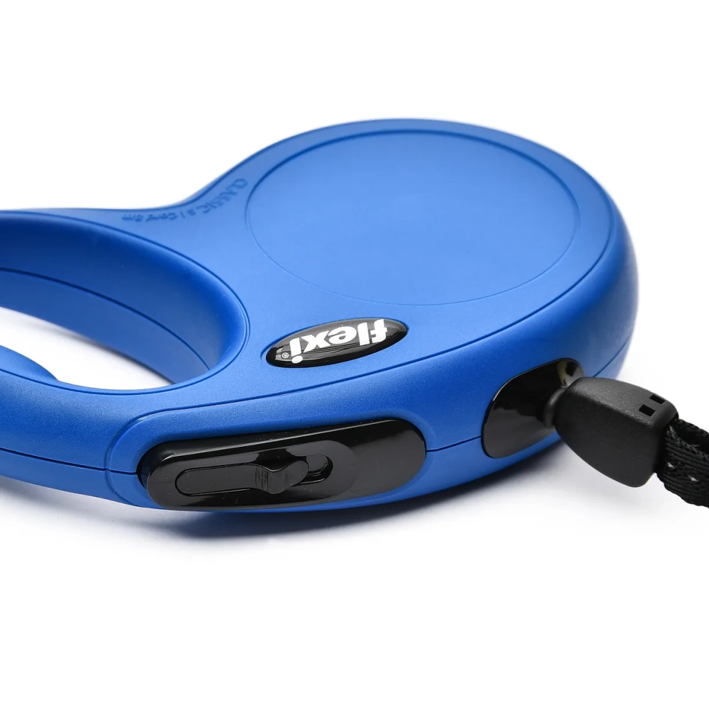 Рулетка Флекси Нью Классик М трос 8 м до 12кг Синий