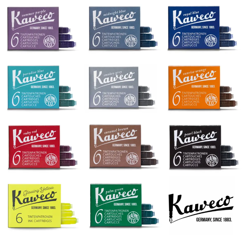 Набор картриджей для перьевой ручки Kaweco Summer Purple (10000010) 6 шт. в картонной упаковке