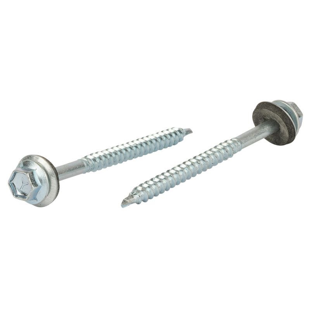 Саморез кровельный 4,8х64 мм оцинкованный Yoko