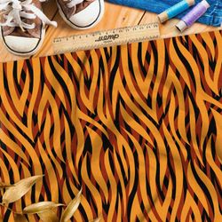 Ткань бифлекс тигр с эффектом наложения