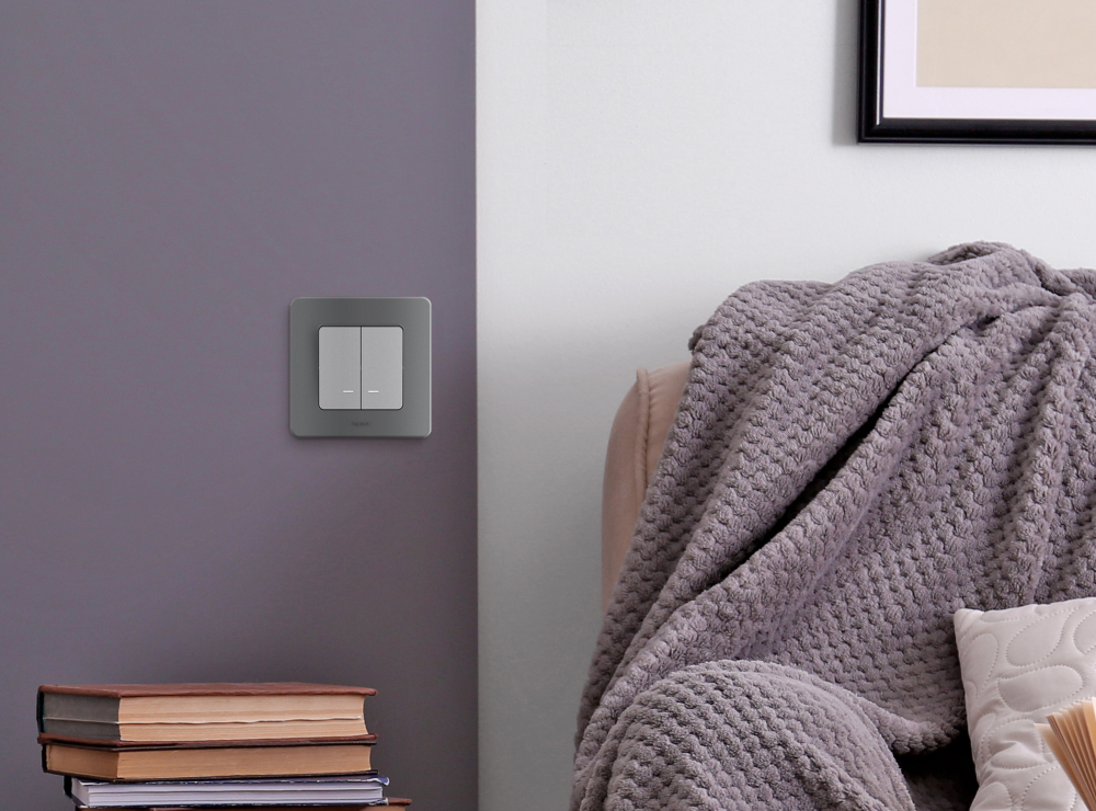 Рамка 1 пост дымчатый Inspiria Legrand