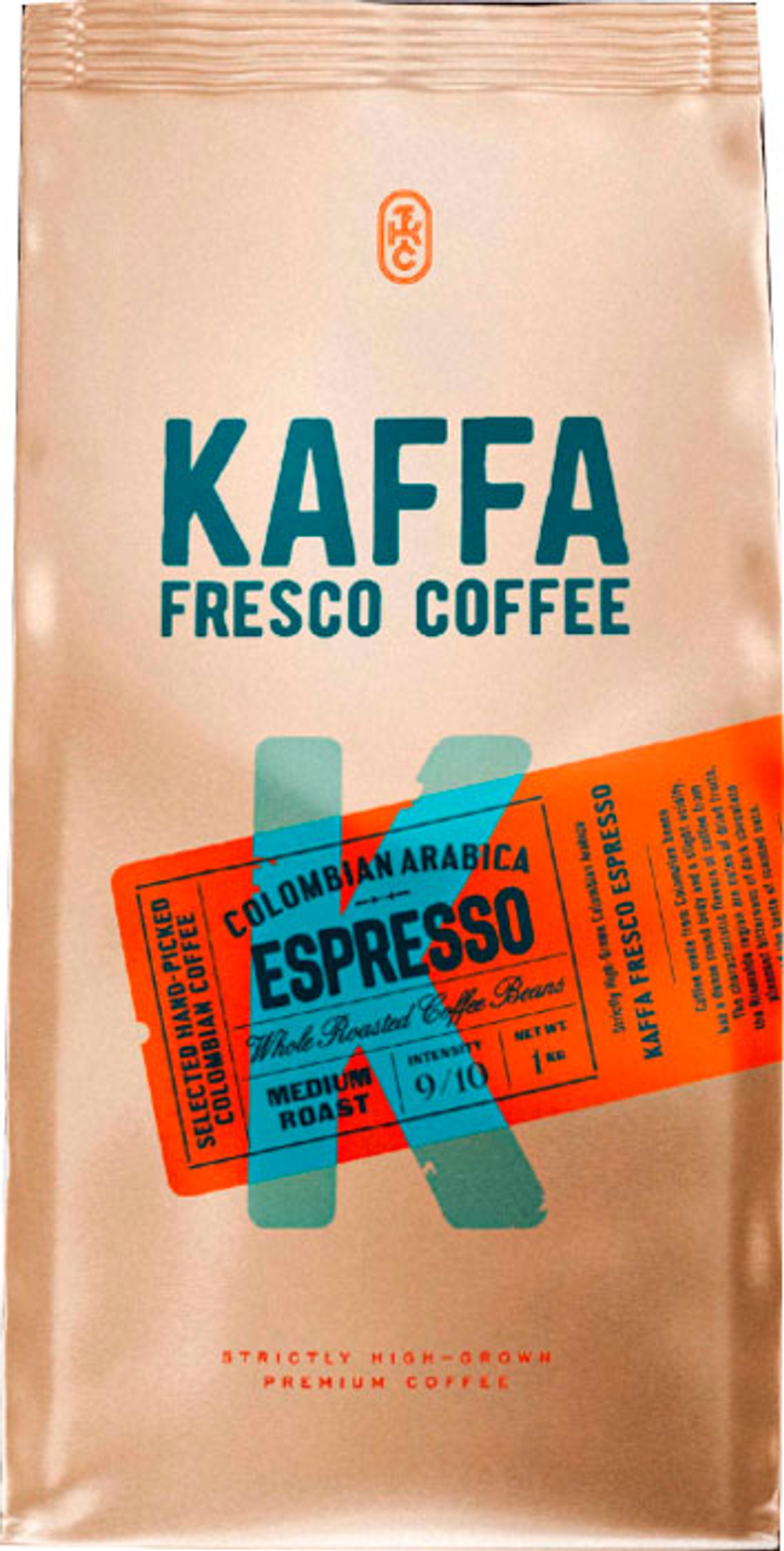 Зерно кофе KAFFA FRESCO CATURRA 1000 гр