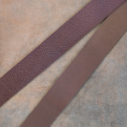 Ременная заготовка Grain Dark Cognac (2,8+ мм), цв. Коричневый