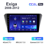 Teyes CC2L Plus 9" для Subaru Exiga 2008-2012