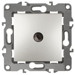 12-3102-15 ЭРА Розетка TV проходная, IP20, Эра12, перламутр | Эра 12 Перламутр