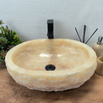 Раковина из оникса Erozy Yellow EO-62576 51*40*15 0095