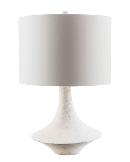 Белая настольная лампа “Шейди”