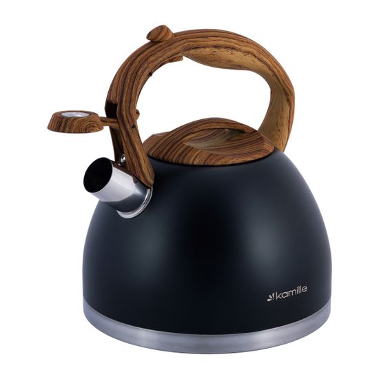 Чайник 2,7 л. из нержавеющей стали со свистком Kamille KM-1087