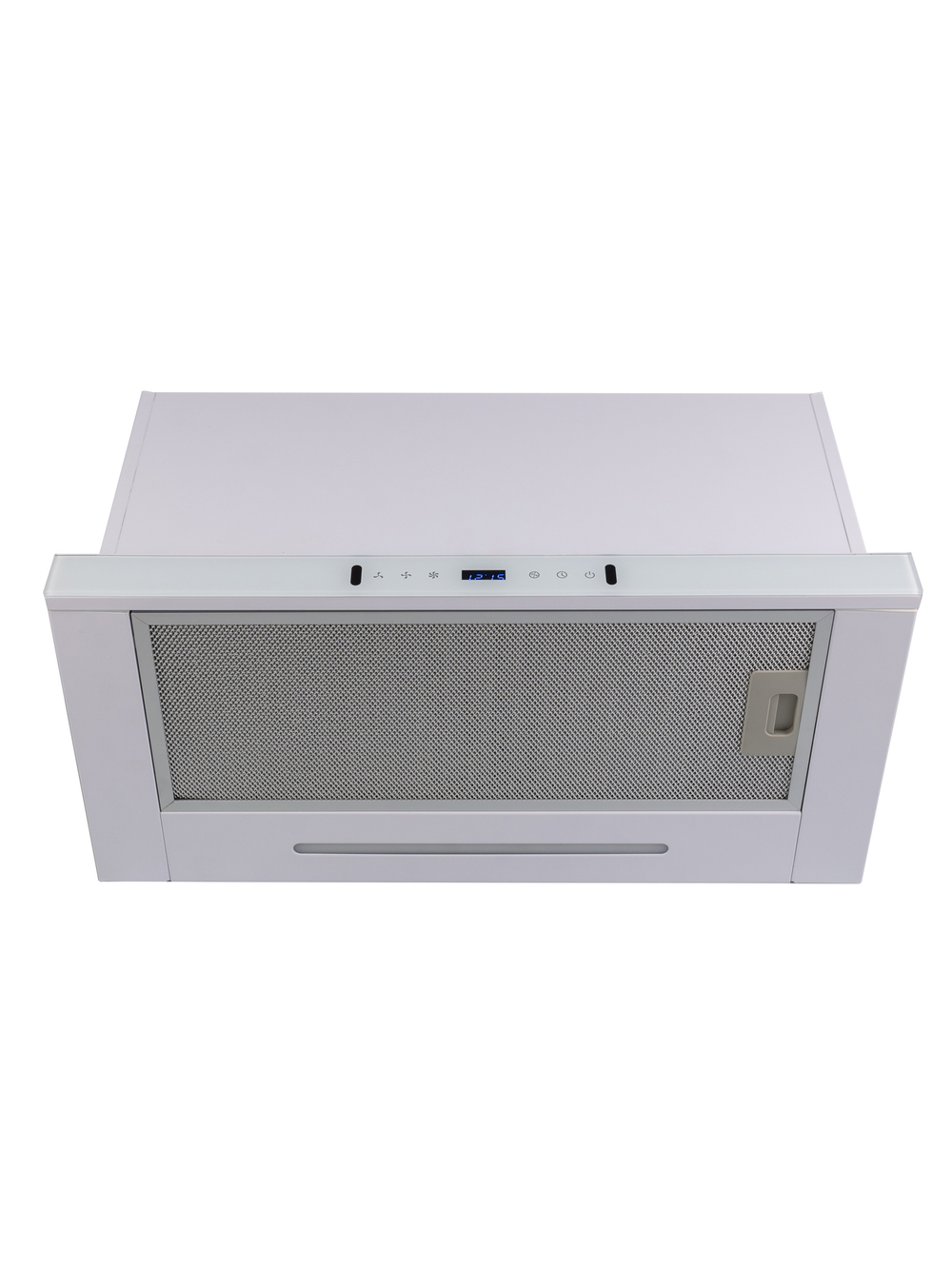 Кухонная вытяжка MACBI B-MTA-G60GW WHITE 1200м3/ч Белая, Жесты+Wi-Fi, авто выдвижная